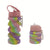 Damen Faltbare Silikon Trinkflasche mit Karabiner Karnz