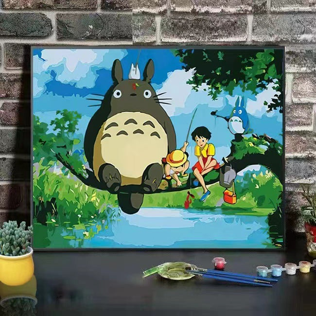 Anime-inspirierte Wandkunst Druck Karnz