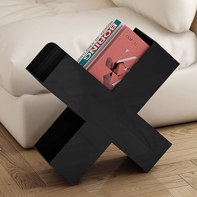 Moderner geometrischer Zeitschriftenständer