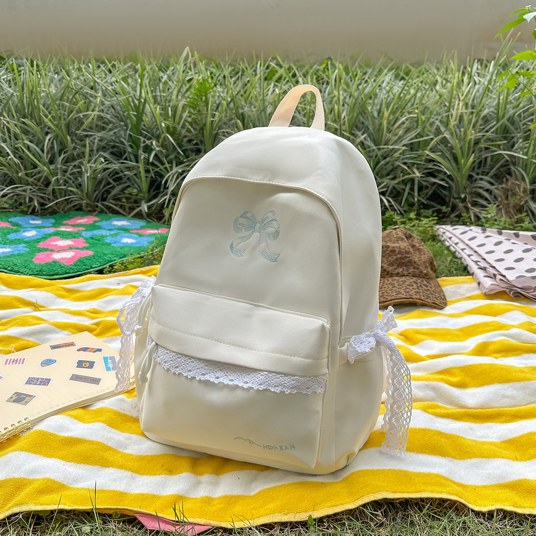 Charmanter mit Schleifen verzierten Rucksack Karnz