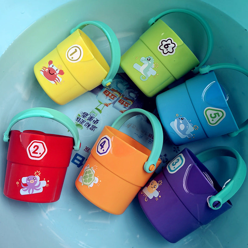 Unisex Stapelbare Spielzeugeimer Karnz