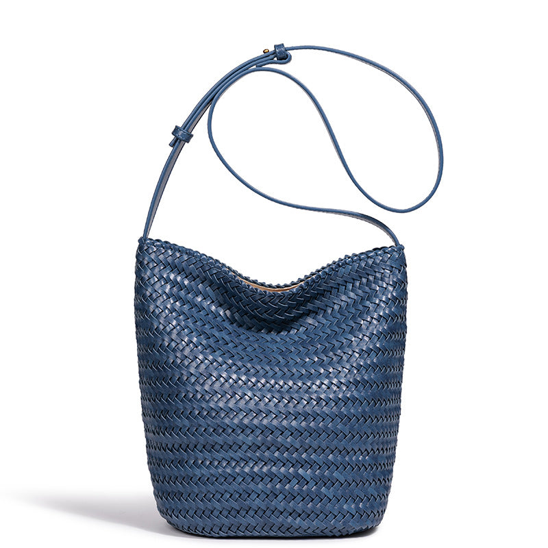 Handgefertigte Geflochtene Eimer Tasche Karnz