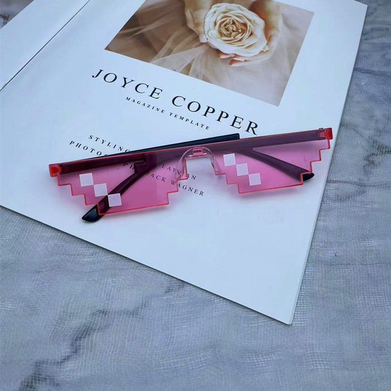 Bold Geometrischer Rahmen Sonnenbrille Karnz