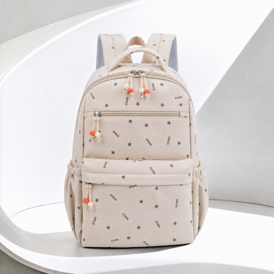 Stylische Sternmuster-Alltagsrucksack Karnz