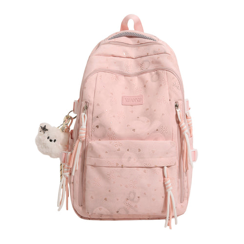 Blumen-Prägung Rucksack