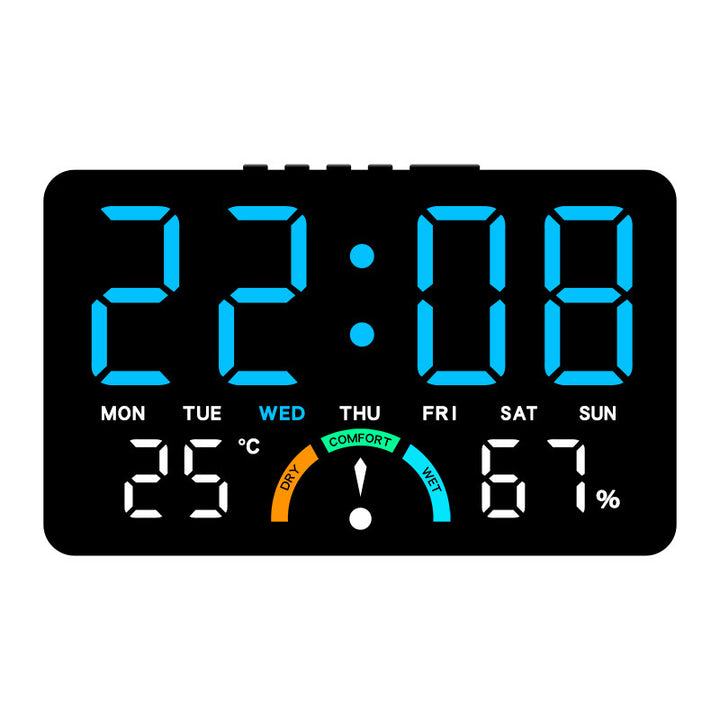 Digitaluhr mit Umfangreicher Wetteranzeige Karnz