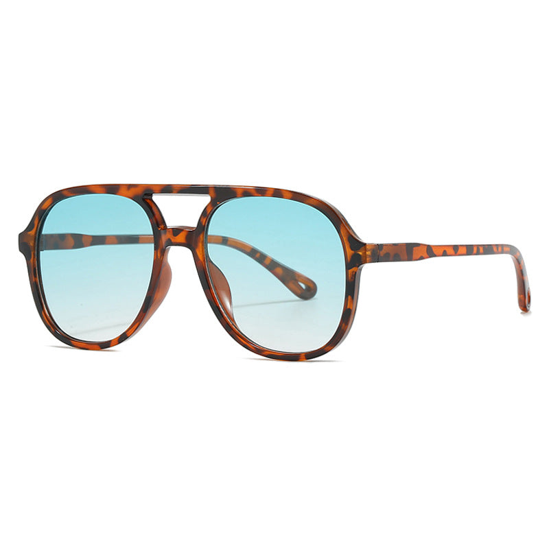 Damen modische Sonnenbrille mit außergewöhnlichem quadratischem Rahmen Karnz