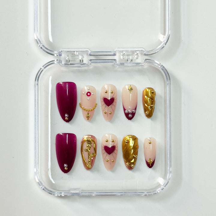 Künstlerisches Nageldesign Karnz