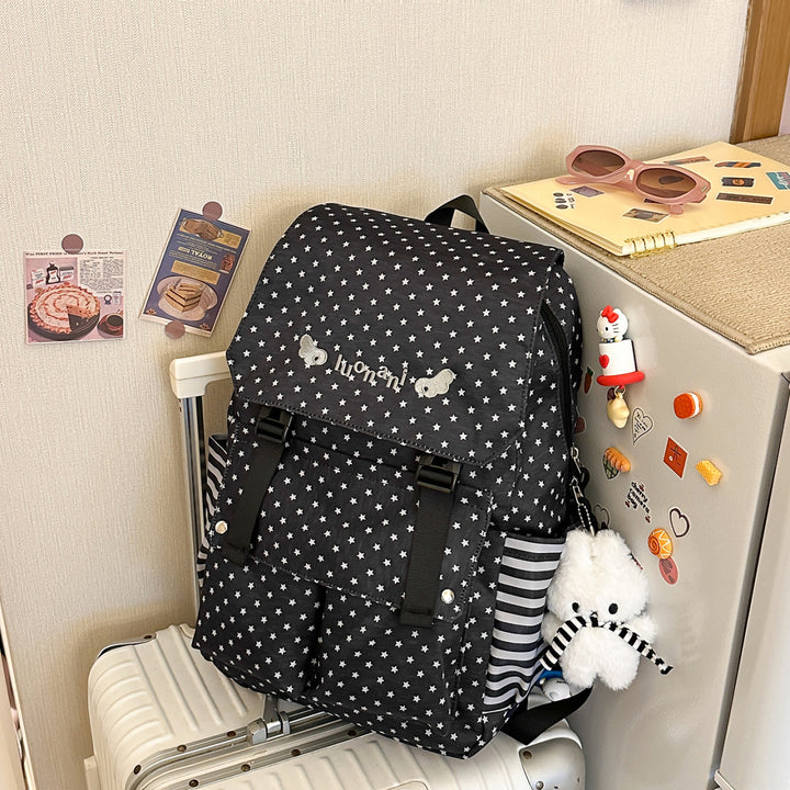 Verspielter gemusterter Rucksack