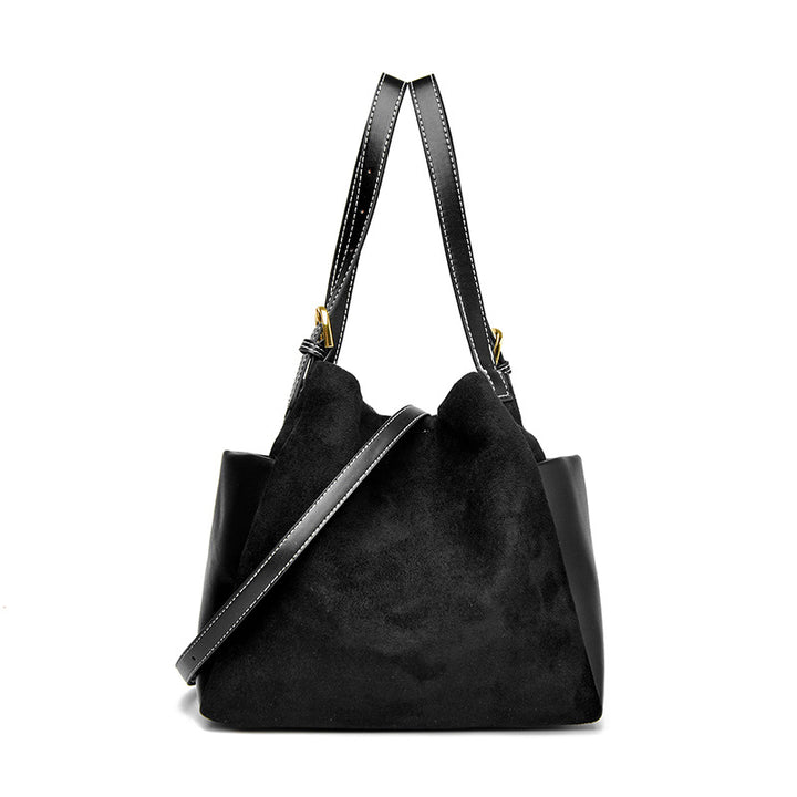 Suede Bucket Handtasche Karnz