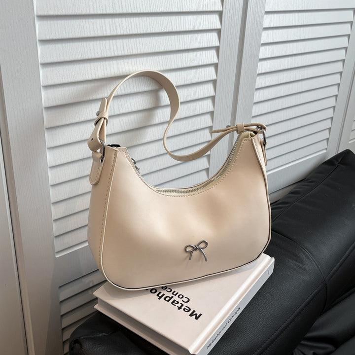 Chic Schleife-Akzent Handtasche
