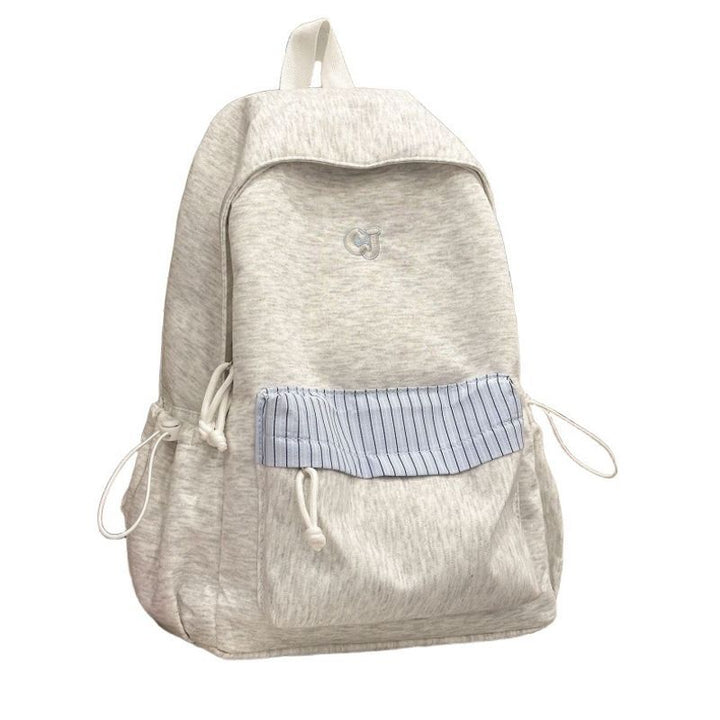 Lässiger weicher Stoff Rucksack Karnz