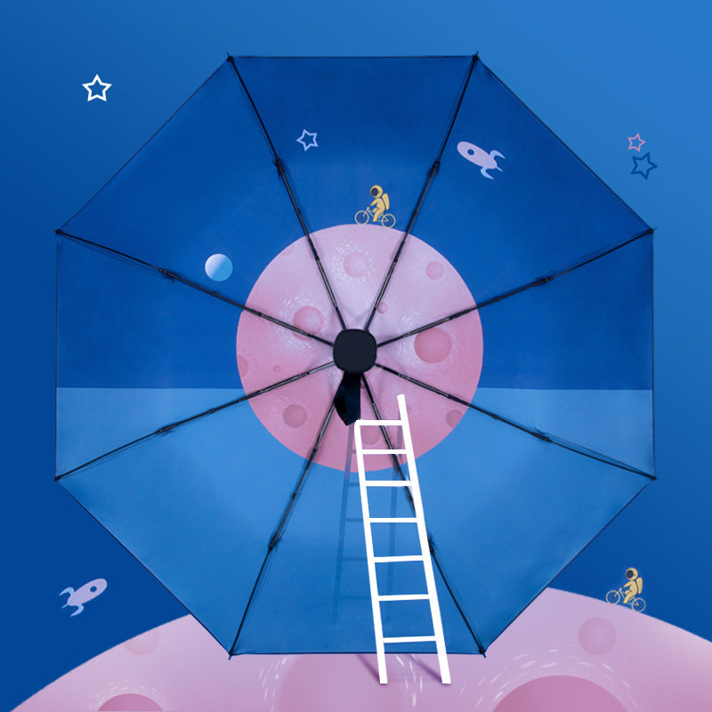 Damen Kreativer Grafik-Regenschirm Karnz