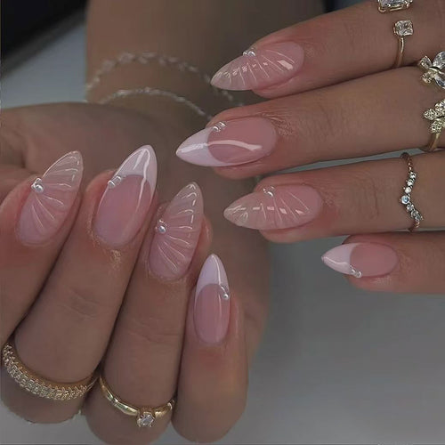 3D Floral Acryl Nagelkunst Design Set