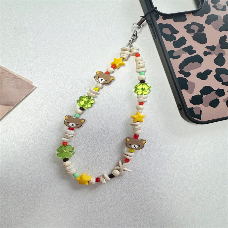 Spaß-Themen-Perlen-Schlüsselanhänger Halter Karnz