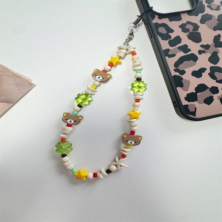 Spaß-Themen-Perlen-Schlüsselanhänger Halter Karnz