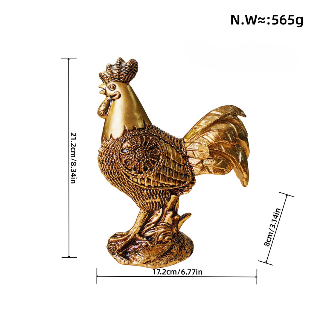 Dekorative Hirschfigur mit Glitzerdetails Karnz