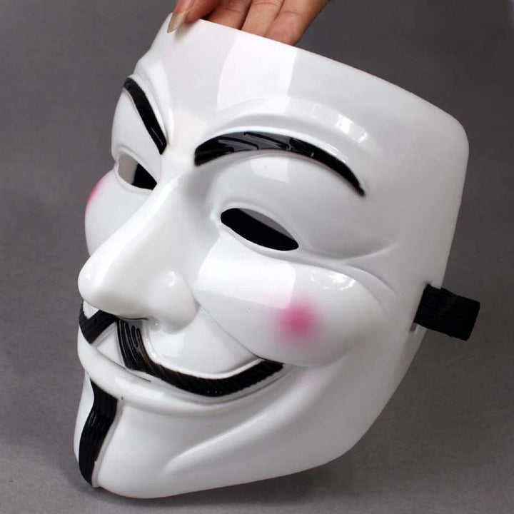 Iconische Guy Fawkes Maske Karnz