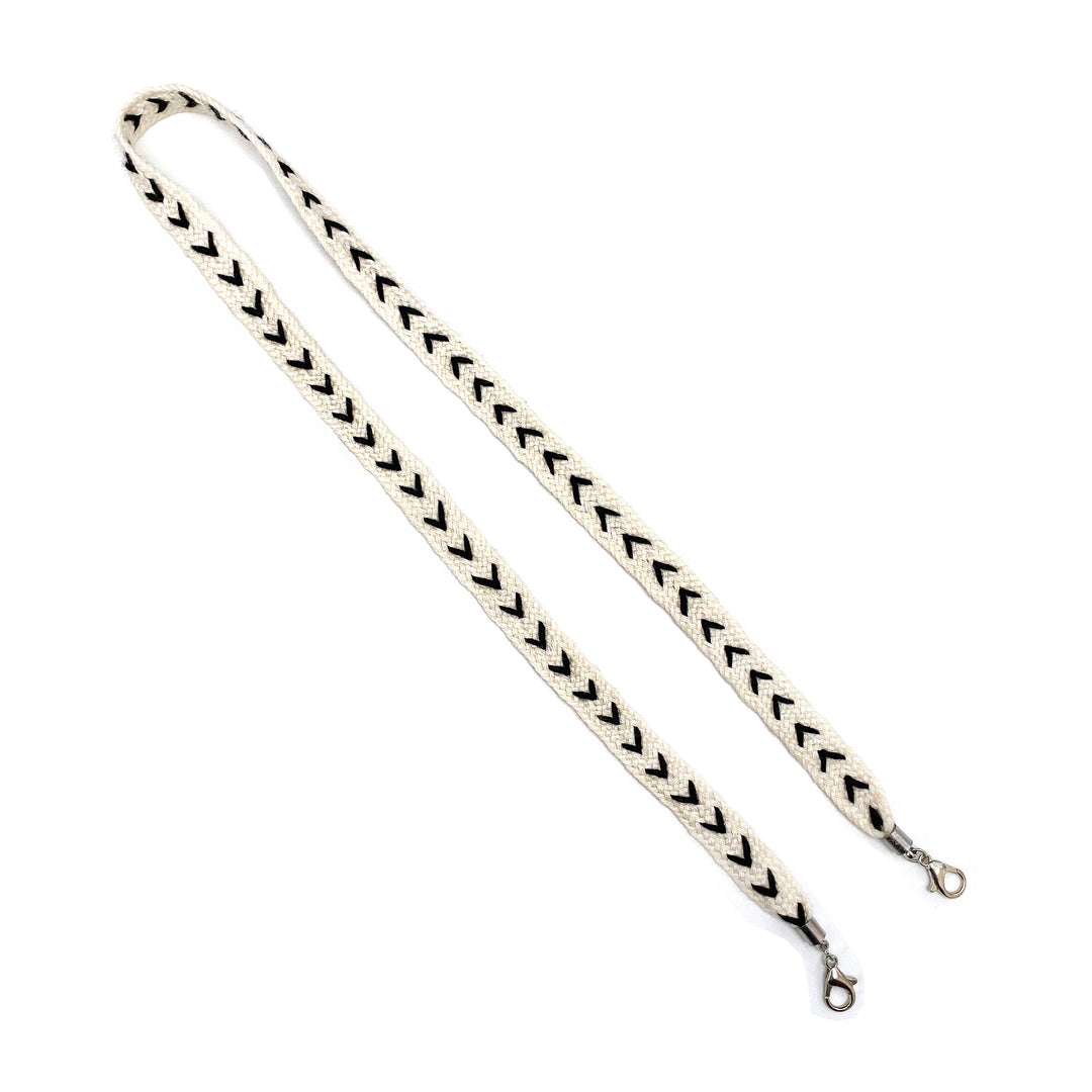 Verstellbare geflochtene Brillenband Karnz