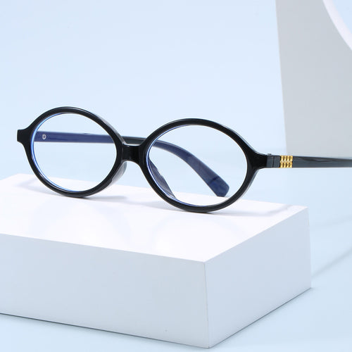 Damen modische Brillenfassungen im ovalen Design Karnz
