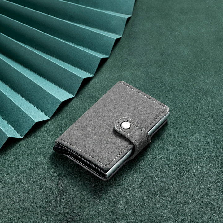 RFID-Blockierende Leder-Kartenhalter Karnz