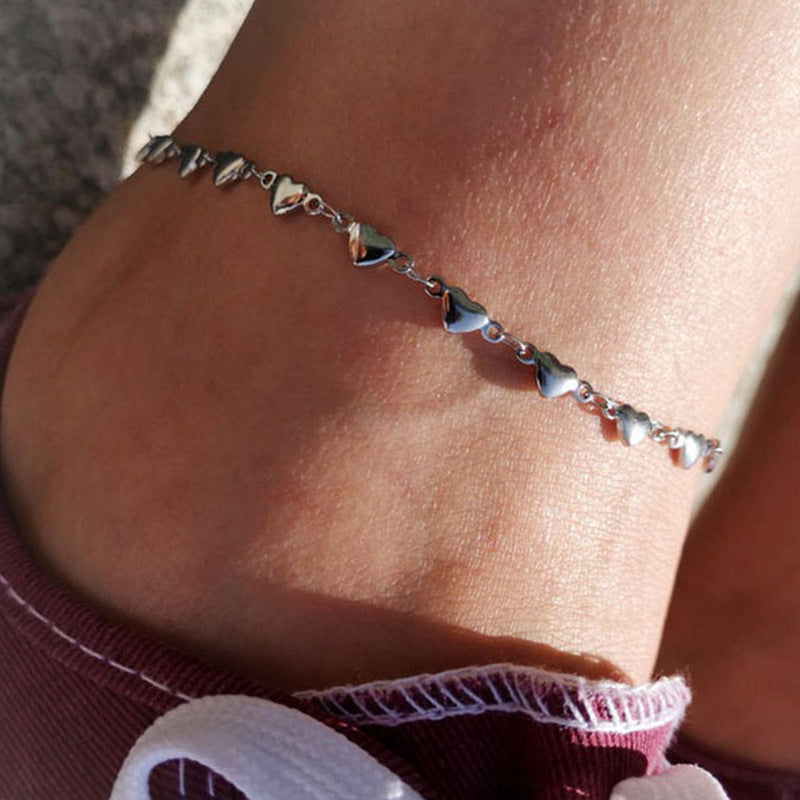 Herz-inspirierte Kettenarmband Karnz