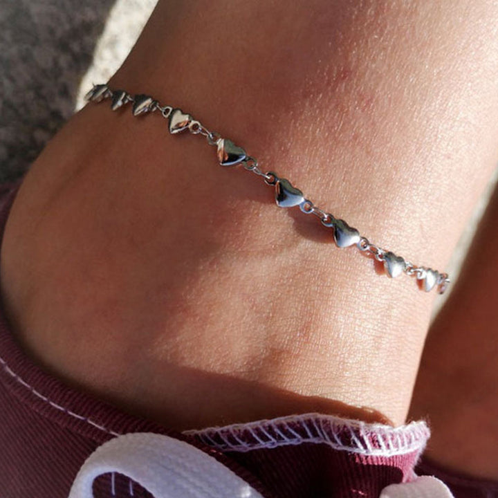 Herz-inspirierte Kettenarmband Karnz