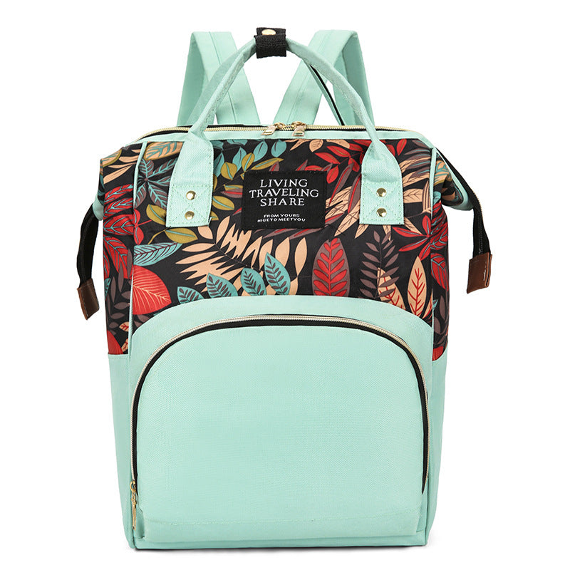 Blumendruck Multi-Funktions-Rucksack Karnz