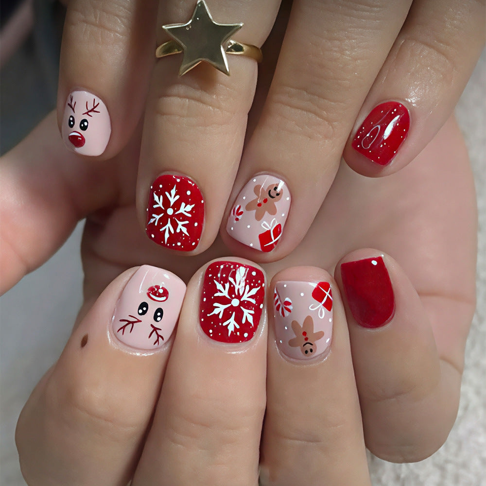 Festliches thematisiertes Press-On Nail Art Set Karnz 1788858489