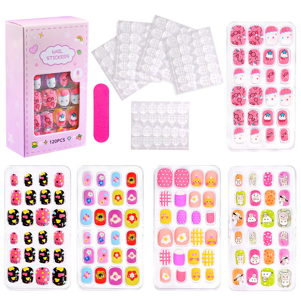 Kreatives Cartoon Nagelkunst Aufkleber Set Karnz