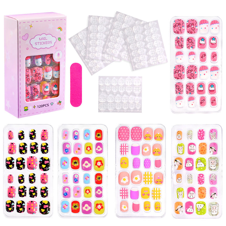 Kreatives Cartoon Nagelkunst Aufkleber Set Karnz