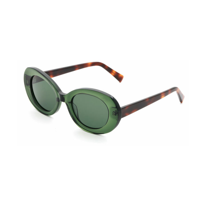 Damen modische Sonnenbrille mit einzigartigem, übergroßem Rahmen Karnz