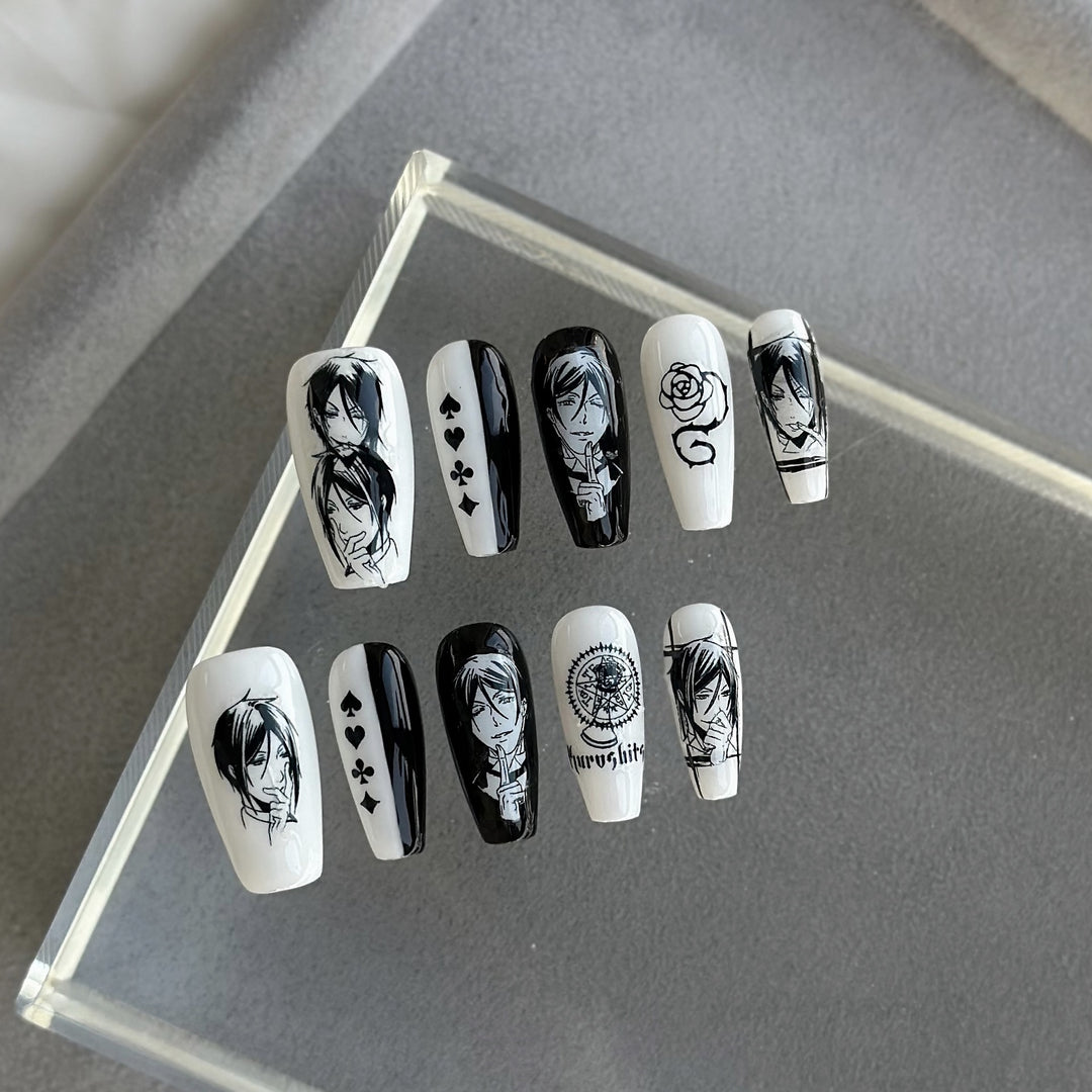 Themen Press-On Nagelkunst Set