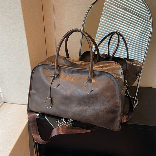 Premium Leder Wochenend Duffle