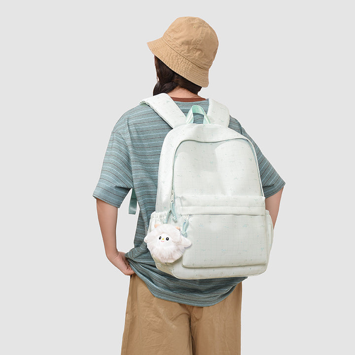 Stilvoller gepunkteter lässiger Rucksack Karnz