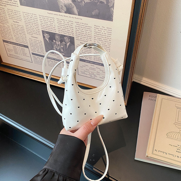 WoCute Herz-Muster Mini Schultertasche Karnz