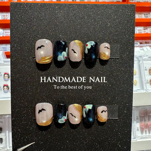 Künstlerisches handgemachtes Nagelkunstset