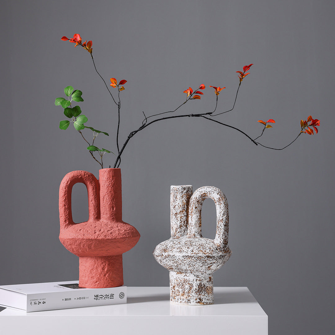 Künstlerische Steinzeug Dekorative Vase