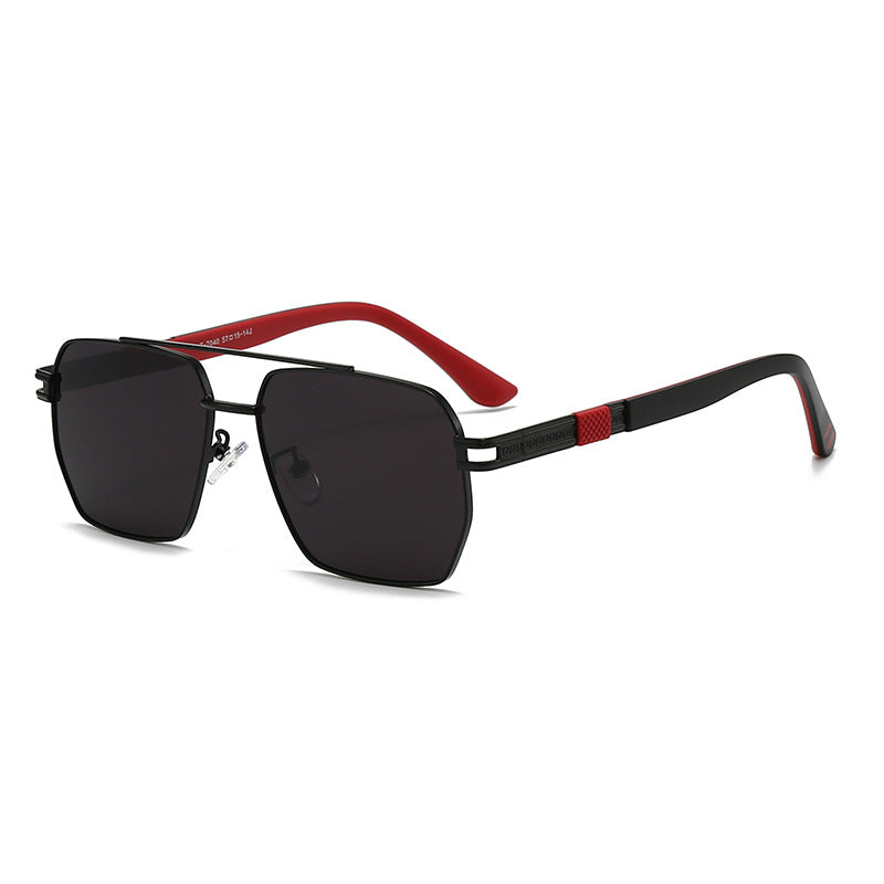 Herren Sonnenbrille mit hochwertigem Metallrahmen und sportlichen Akzenten Karnz