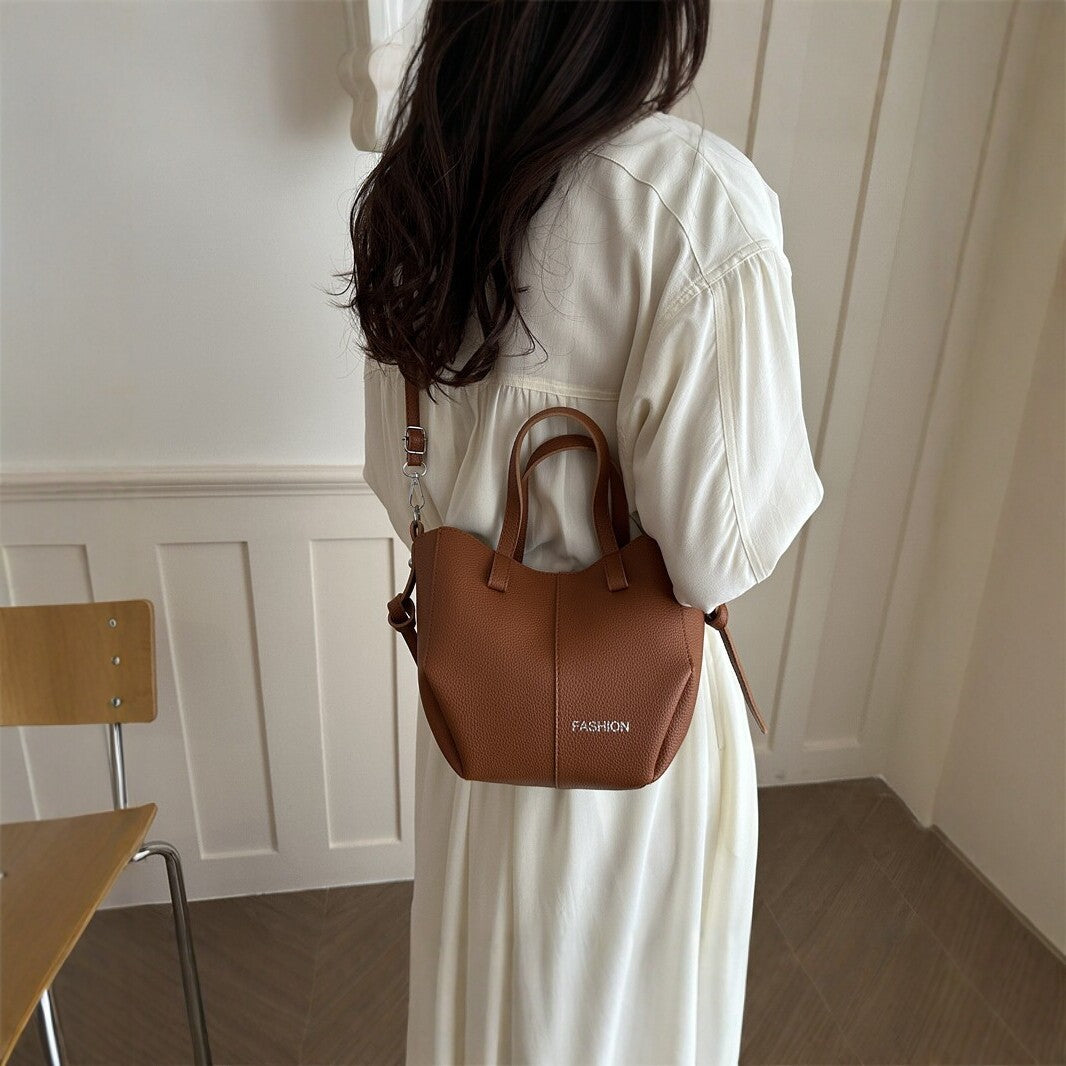 Stylische Kunstleder-Handtasche