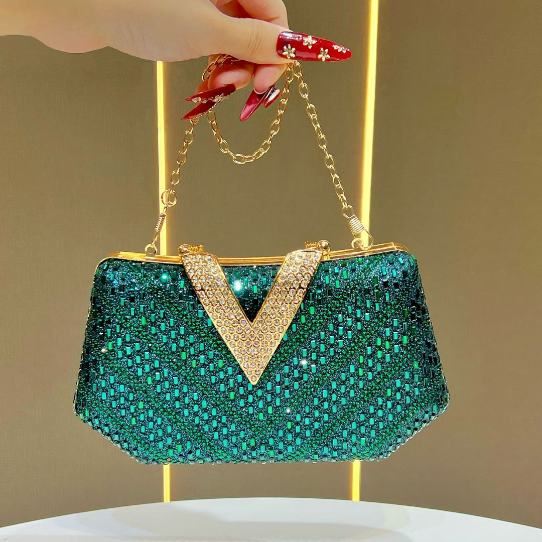Glamouröse Abend-Clutch