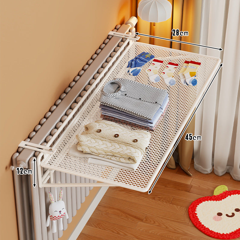 Radiator-Montiertes Klappbares Mesh-Trockengestell