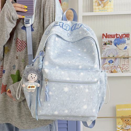 Stylischer Rucksack mit Sternenmuster Karnz 1791205224