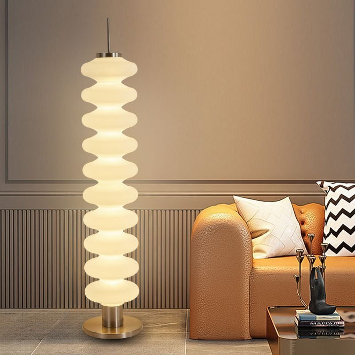 Skulpturale Stehlampe