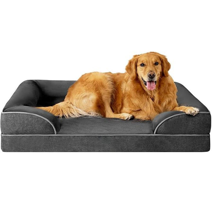 Orthopädisches Hundebett mit Unterstützung