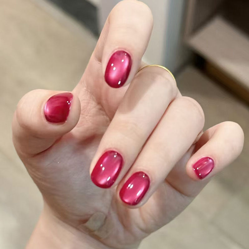Glänzendes Acryl Press-On Nagel Set