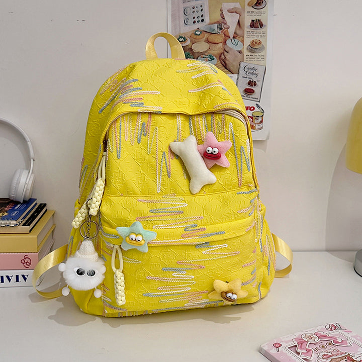 Abstrakt gemusterter Rucksack Karnz