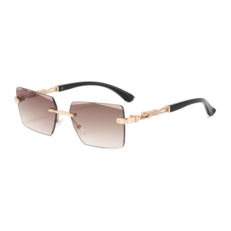 Damen modische Sonnenbrille mit einzigartigen akzentuierten Details Karnz