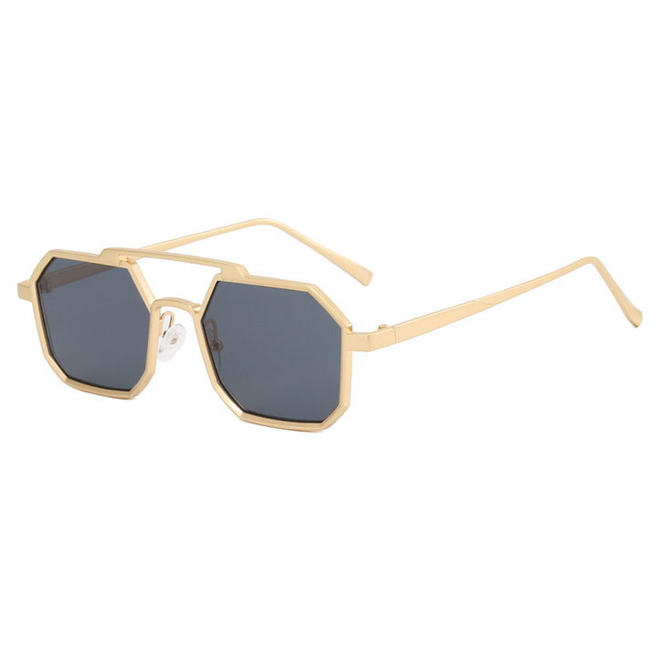 Damen stilvolle Sonnenbrille im eleganten Achtkant-Design Karnz