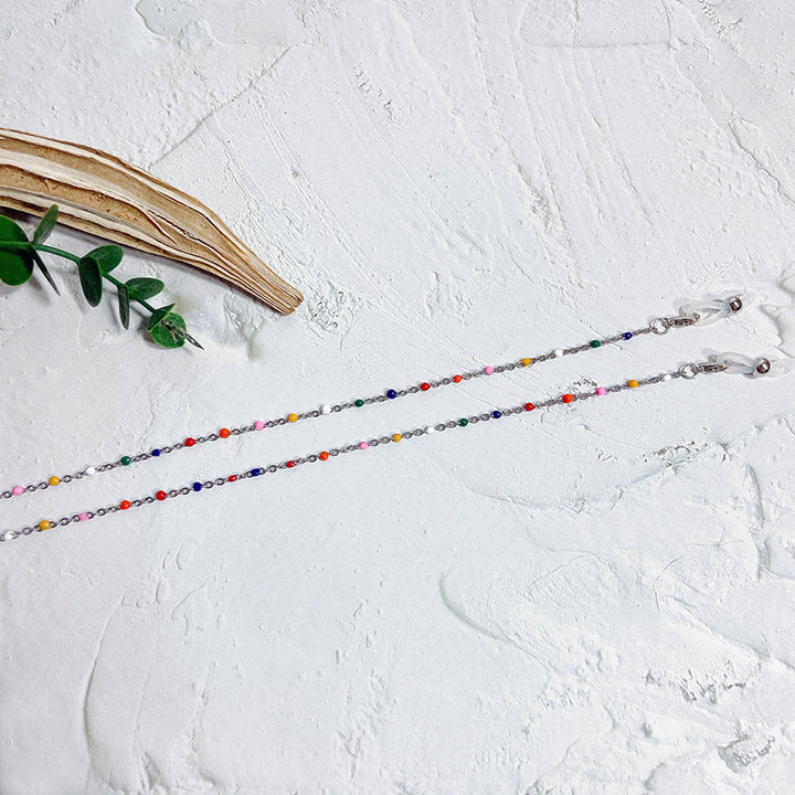 Bunte Brillenhalterkette Karnz